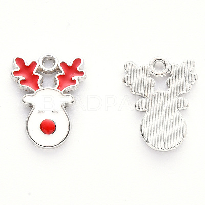Alloy Enamel Pendants ENAM-S121-013-P-1