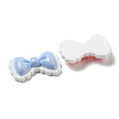 Opaque Resin Decoden Cabochons RESI-F052-B01-1