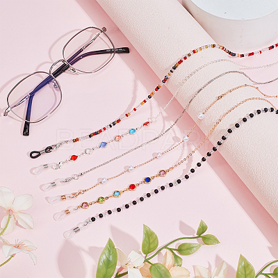 6Pcs 6 Styles Eyeglasses Chains AJEW-CN0006-09-1