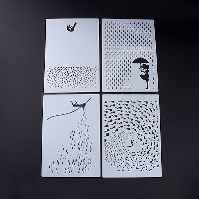 PET Drawing Stencil DIY-C036-03-1