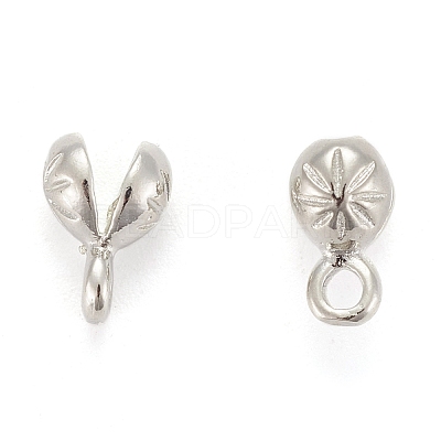 Brass Bead Tips X-KK-N0002-04P-1