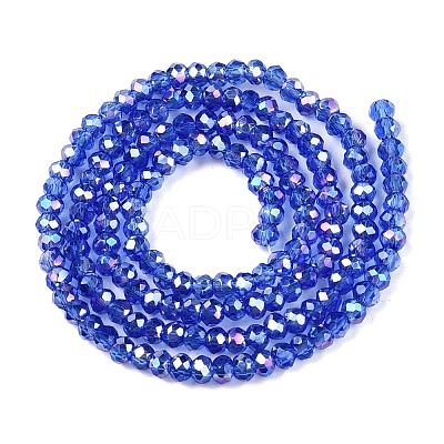 Electroplate Glass Beads Strands LS-EGLA-A044-T1mm-B31-1