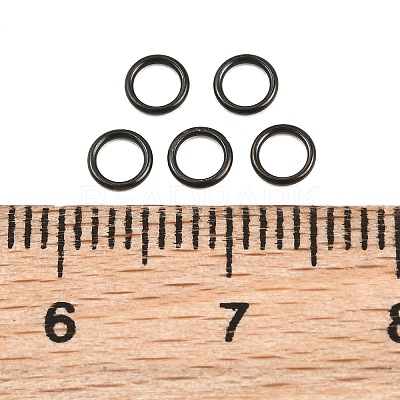 Ion Plating(IP) 304 Stainless Steel Closed Jump Rings STAS-G393-06B-08-1