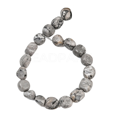 Natural Map Stone Beads Strands GG-CBA787B-A38-1