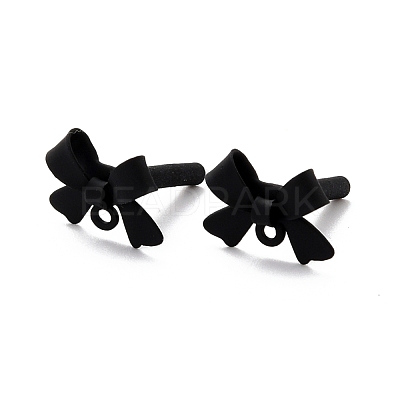 Alloy Stud Earring Findings EJEW-J102-08G-1