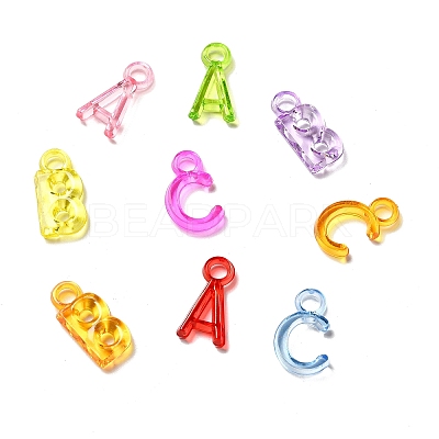 Transparent Acrylic Pendants TACR-P003-02-1