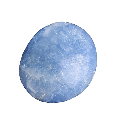 Natural Celestite/Celestine Palm Stones PW-WG52452-01-1