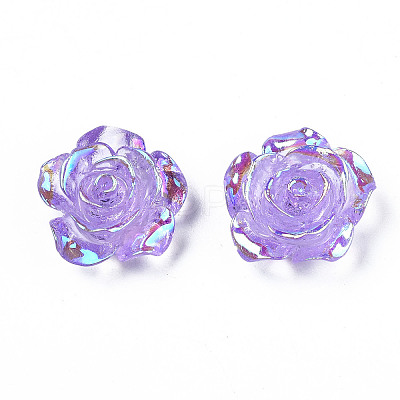 Transparent Resin Cabochons LS-CRES-N030-001B-01-1