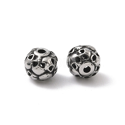 Retro 316 Surgical Stainless Steel Beads STAS-L307-17AS-10-1