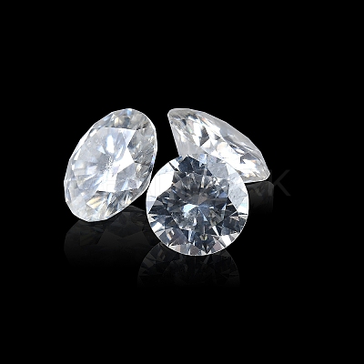 Brilliant Round Cut Moissanite Loose Stones Cabochons RGLA-F081-01I-1