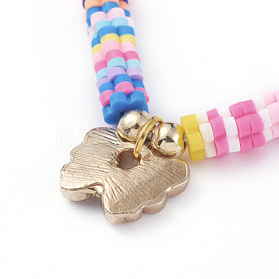 Adjustable Nylon Cord Braided Bead Bracelets BJEW-JB05100-05-1