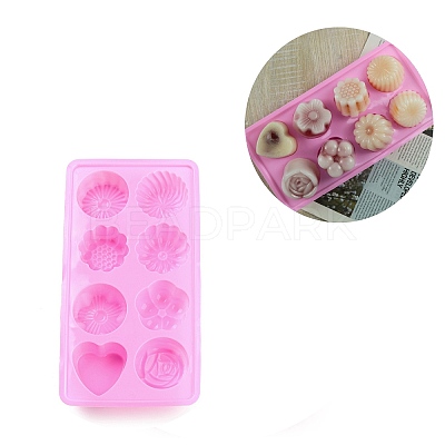 Flower Heart DIY Silicone Fondant Molds X1-SIMO-D003-07G-1