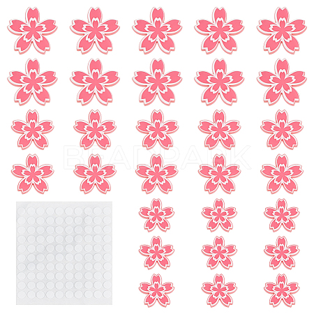 1Set Acrylic Cabochons MACR-BC0001-16-1
