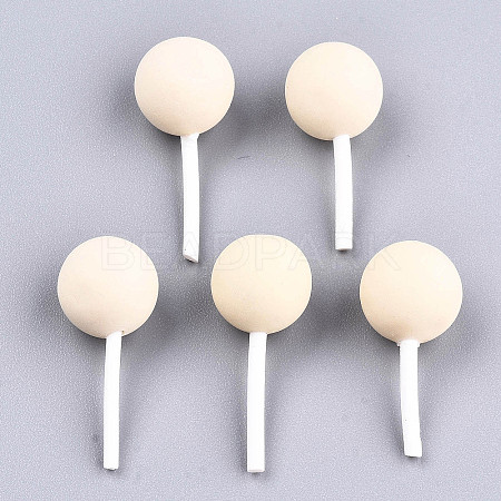 Handmade Polymer Clay 3D Lollipop Embellishments CLAY-T016-82F-1