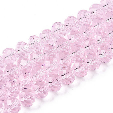 Glass Beads Strands X-EGLA-A034-T6mm-D10-1