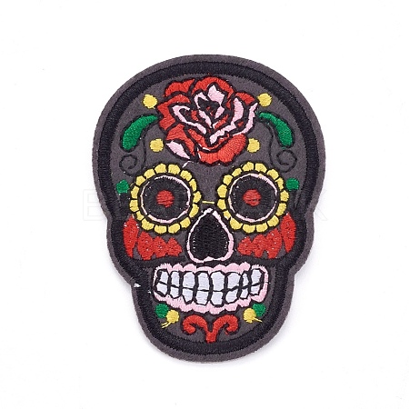 Computerized Embroidery Cloth Iron On Patches DIY-WH0139-A09-1