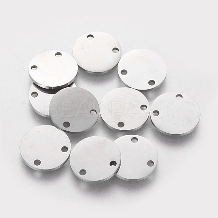 304 Stainless Steel Stamping Blank Tag Charms X-STAS-Q201-T131-1