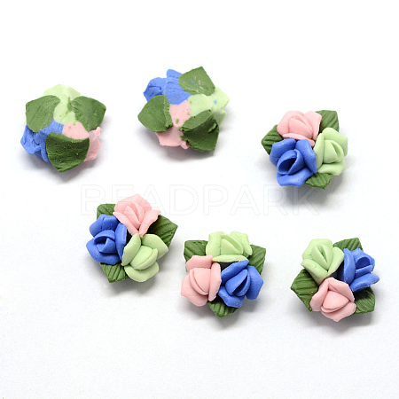 Handmade Porcelain Cabochons PORC-S1003-10C-1