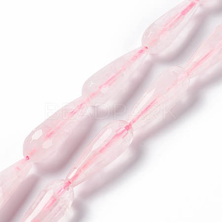 Natural Rose Quartz Beads Strands G-I328-10-1