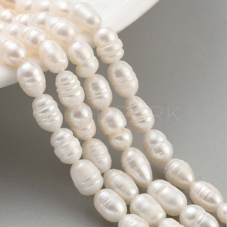 Natural Cultured Freshwater Pearl Beads Strands PEAR-P062-09A-1