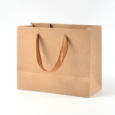 Rectangle Kraft Paper Bags AJEW-L047E-01-1