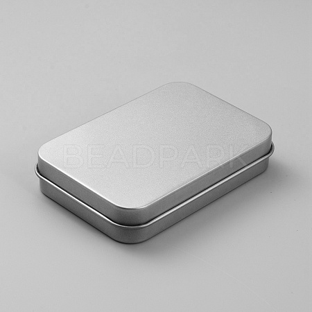 Iron Small Storage Box CON-WH0089-32-1