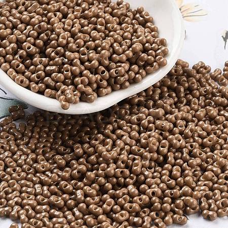 Baking Paint Glass Seed Beads X1-SEED-A033-05B-1