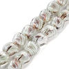 Handmade Milleflori Glass Beads Strands X-LAMP-M018-01A-03-1