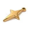 Ion Plating(IP) 304 Stainless Steel Pendants STAS-C110-02G-2