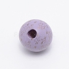 Printed Natural Wood Beads WOOD-TAC0007-57E-2