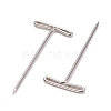 Non-Tarnish Nickel Plated Steel T Pins for Blocking Knitting FIND-D023-01P-01-2