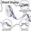 25 Yards Sport Ball Theme Printed Polyester Grosgrain Ribbon OCOR-WH20002-03A-03-6