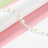 Transparent Glass Beads Strand X1-GLAA-F112-02I-2