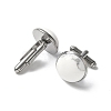 304 Stainless Steel Cuff Buttons G-C185-02P-35-2