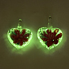 Luminous Handmade Lampwork Pendants LAMP-S189-02-B-5