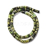 Natural Serpentine Beads Strands G-L624-I16-2x4mm-3