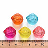 Transparent Acrylic Pendants TACR-T024-05B-4