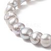Natural Pearl Beaded Stretch Bracelets for Women BJEW-JB09136-4