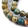 Dyed Natural Regalite/Imperial Jasper/Sea Sediment Jasper Beads Strands X-G-B124-C02-06-4