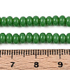 Opaque Spray Painted Glass Beads GLAA-ZX008-4mm-18T-4