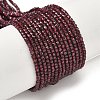 Natural Garnet Beads Strands LS-G-RM241221-K26-1