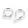 304 Stainless Steel Hoop Earrings STAS-P237-12P-2