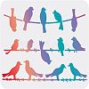 Large Plastic Reusable Drawing Painting Stencils Templates DIY-WH0202-187-1