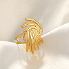 304 Stainless Steel Cuff Open Rings FS-WGD6945-06-1