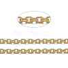 Brass Cable Chains CHC-034Y-G-NF-1