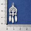 925 Sterling Silver Pendants STER-E071-03S-02-3