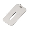 304 Stainless Steel Pendants STAS-M115-01P-I-2