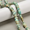 Synthetic Turquoise Beads Strands X-TURQ-F019-01I-1