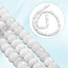 2 Strands Natural White Jade Beads Strands G-PA0002-02B-7