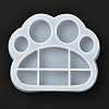 DIY Cat Footprint Plate Silicone Molds DIY-I057-04-2